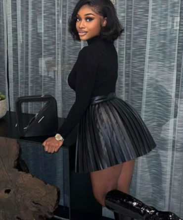 Leather Skirt