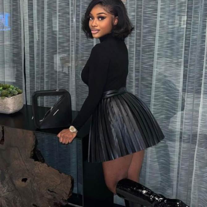 Leather Skirt